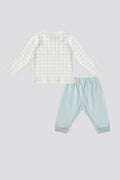 Boy Baby 2 Pcs Checkered Set