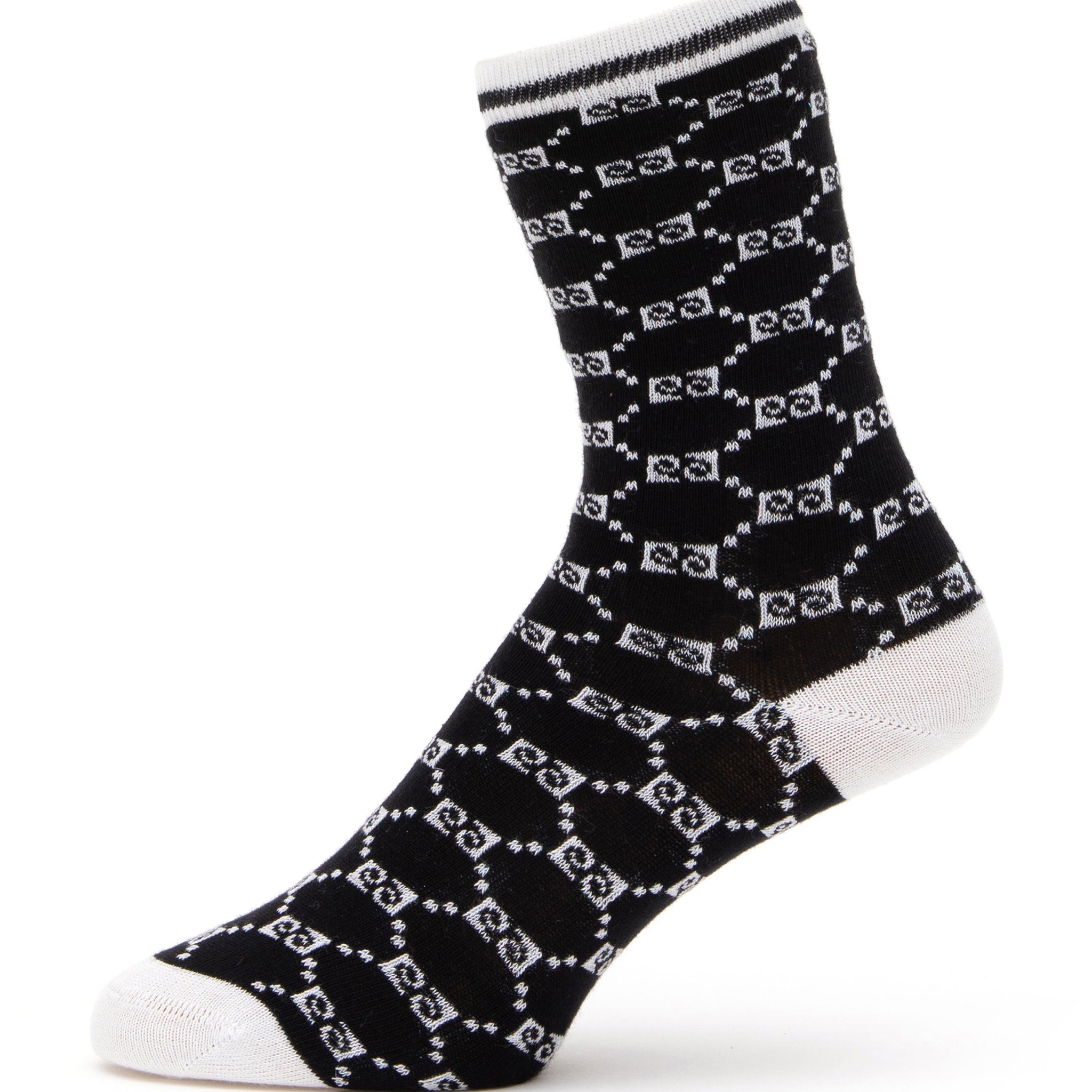 Women's Black Socket Socks