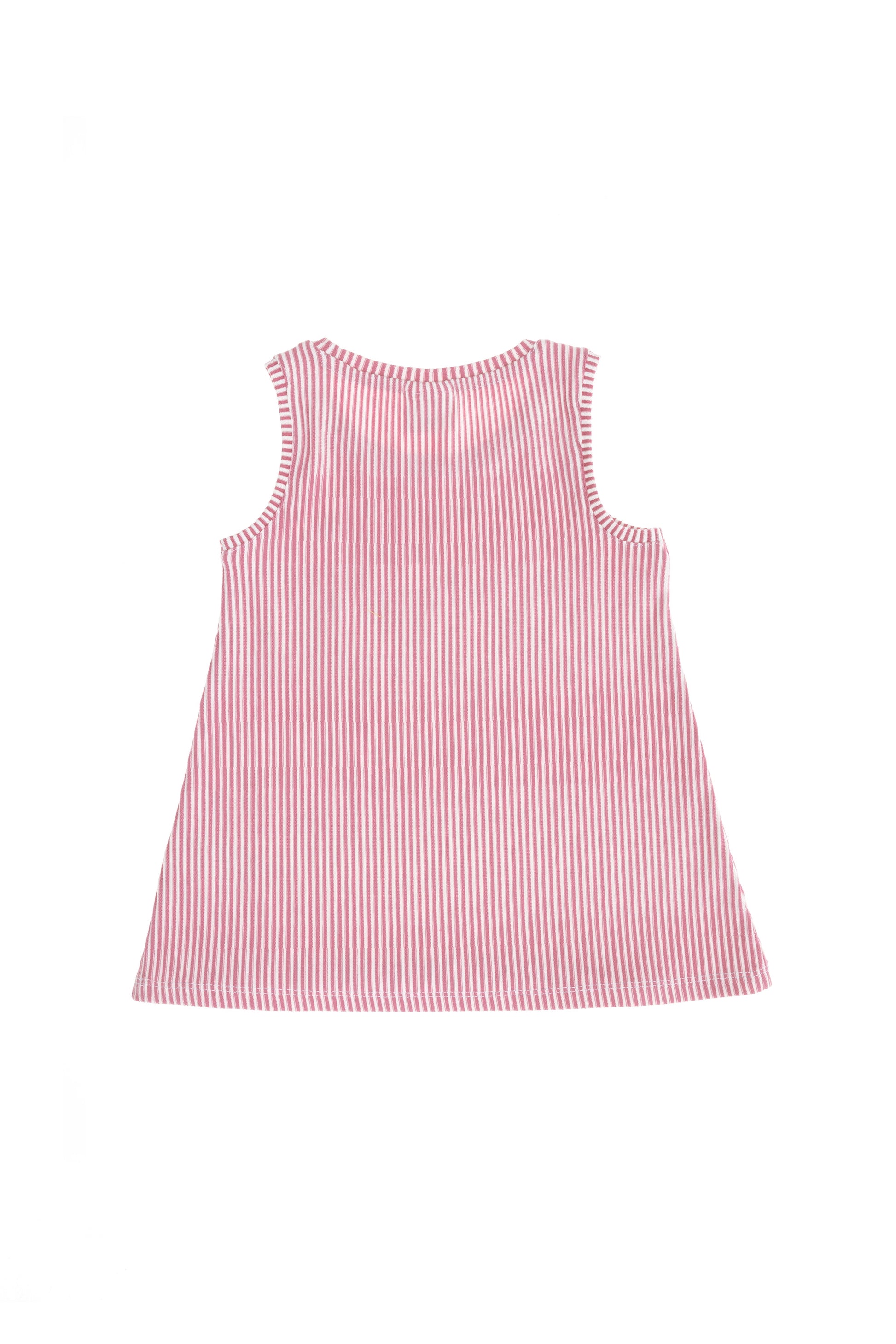 Girls' Pink Crew Neck T-Shirt