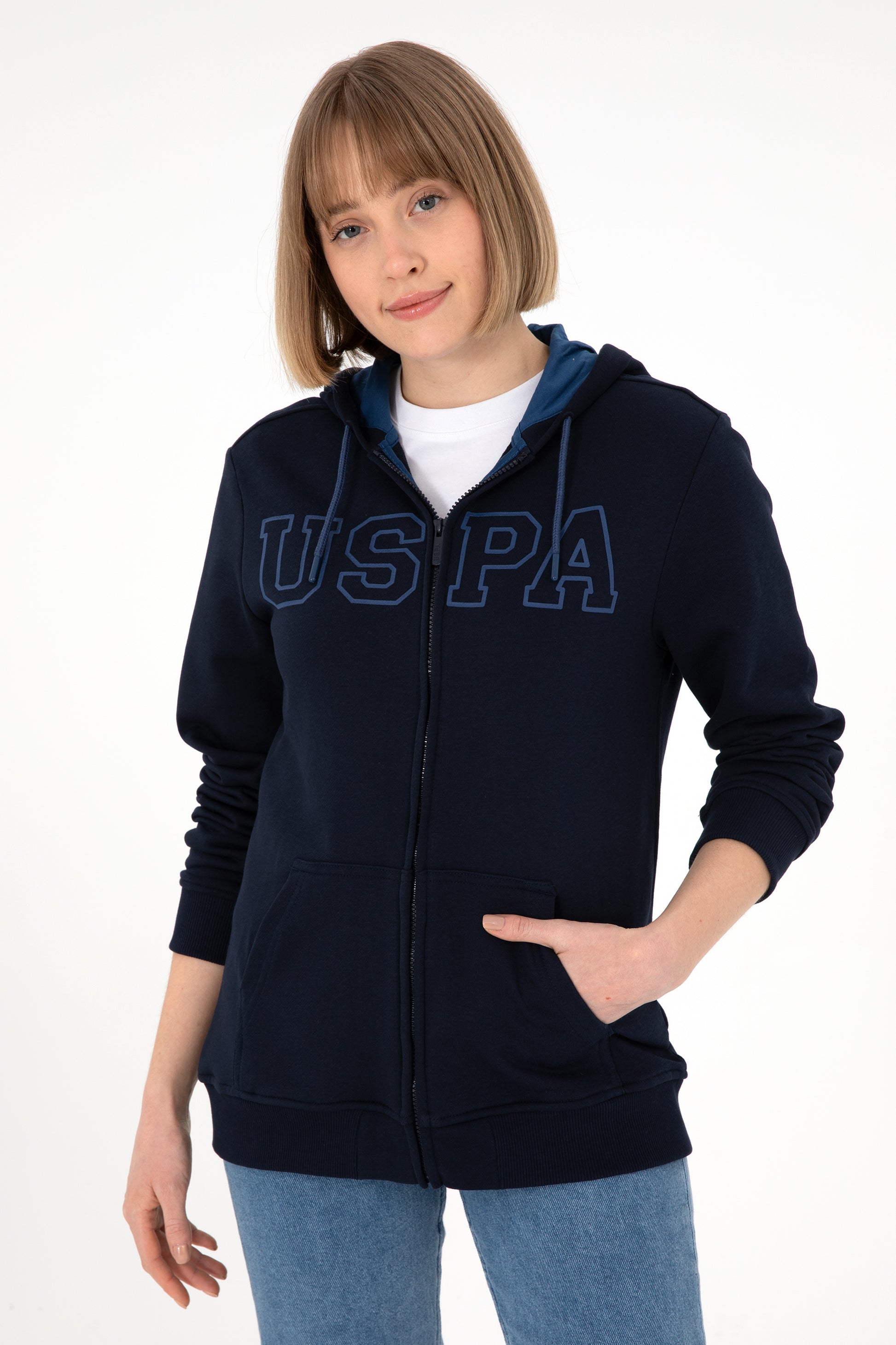 Men's Navy Blue Knitted Cardigan