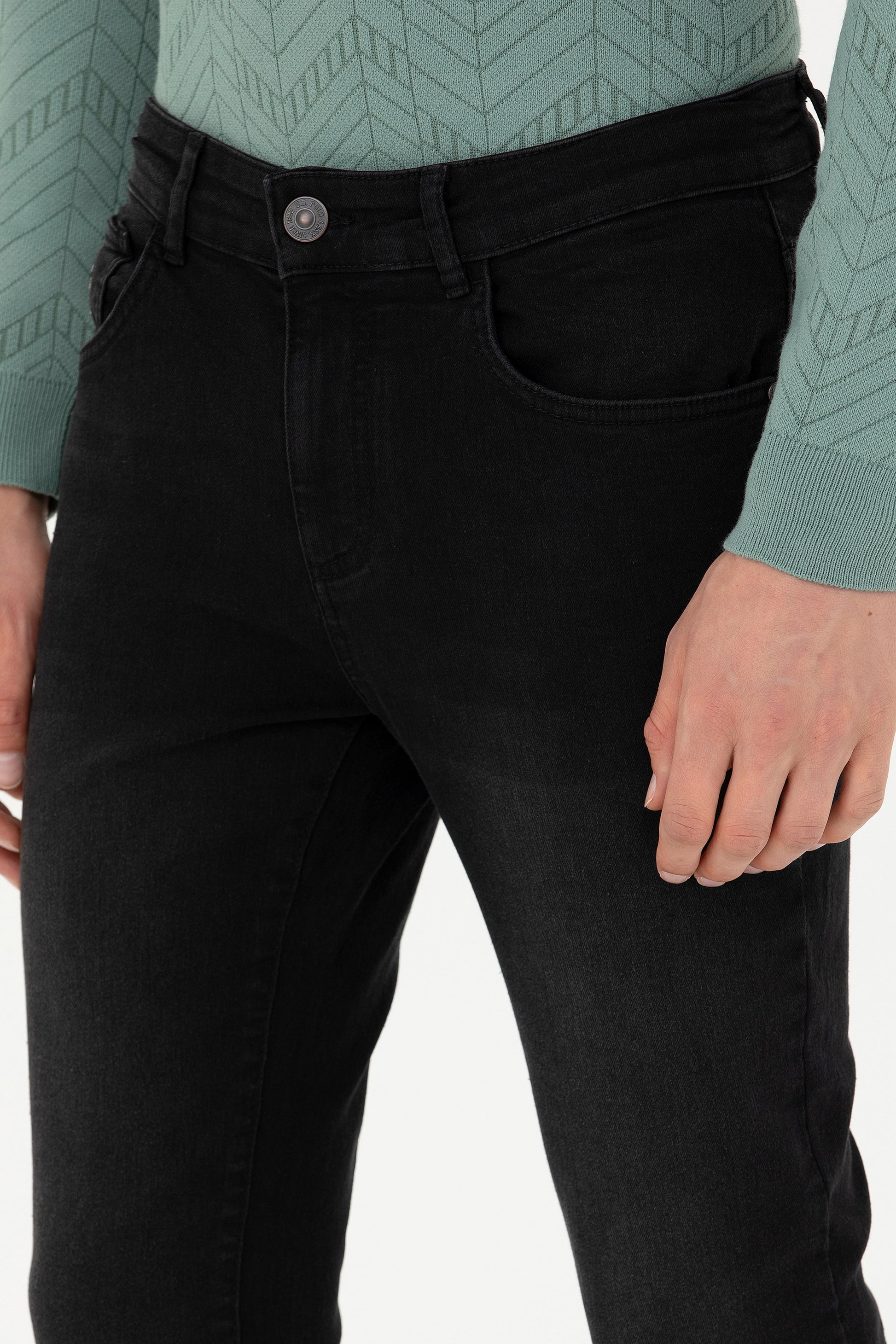 Men's Dark Gray Jeans