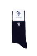 Men's Navy Blue Socket Socks