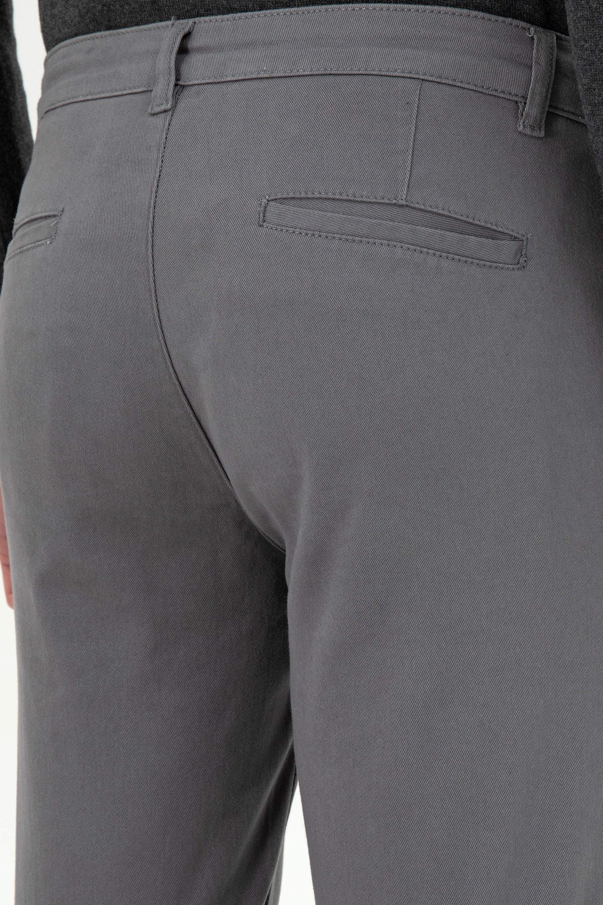 Men's Grey Canvas Pants