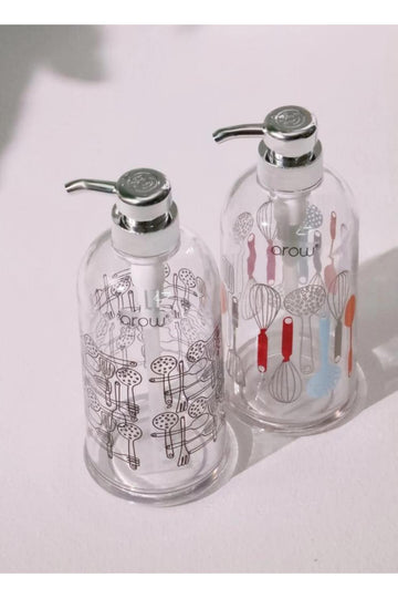 AROW 2 Li Acrylic Liquid Soap Dispenser