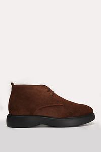 Oleoso Men's Leather Boots Brown