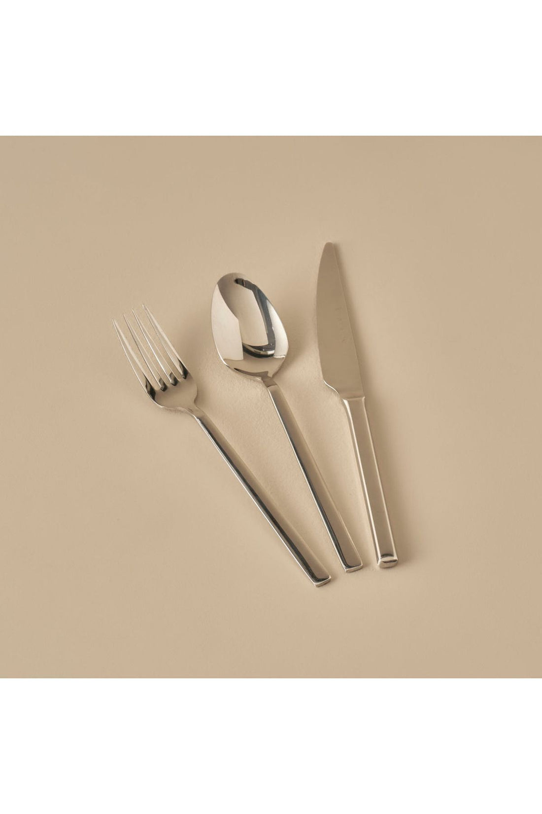 Premium 18 Pieces 6 Seater Dessert Fork Spoons Knife Set Silver