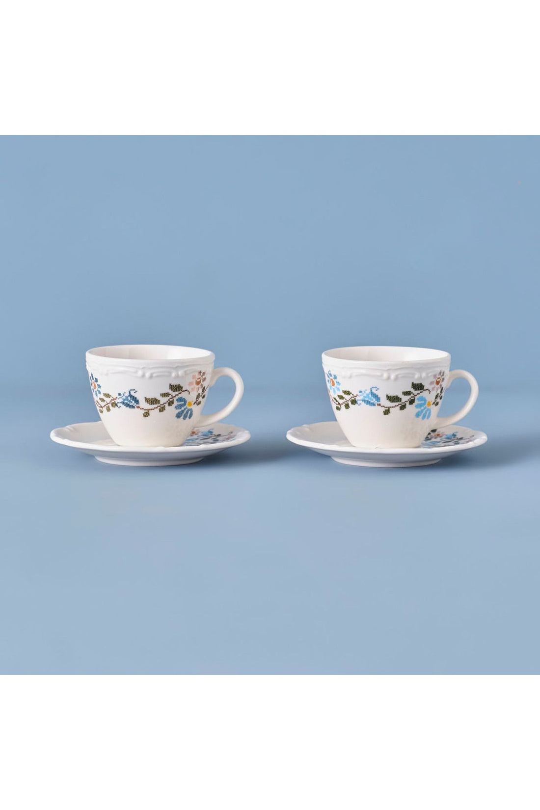 Vintage Porcelain Tea Cup Set of 2 (220 CC)