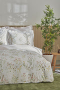 Sera 100% Cotton Double Bed Linen Set Green