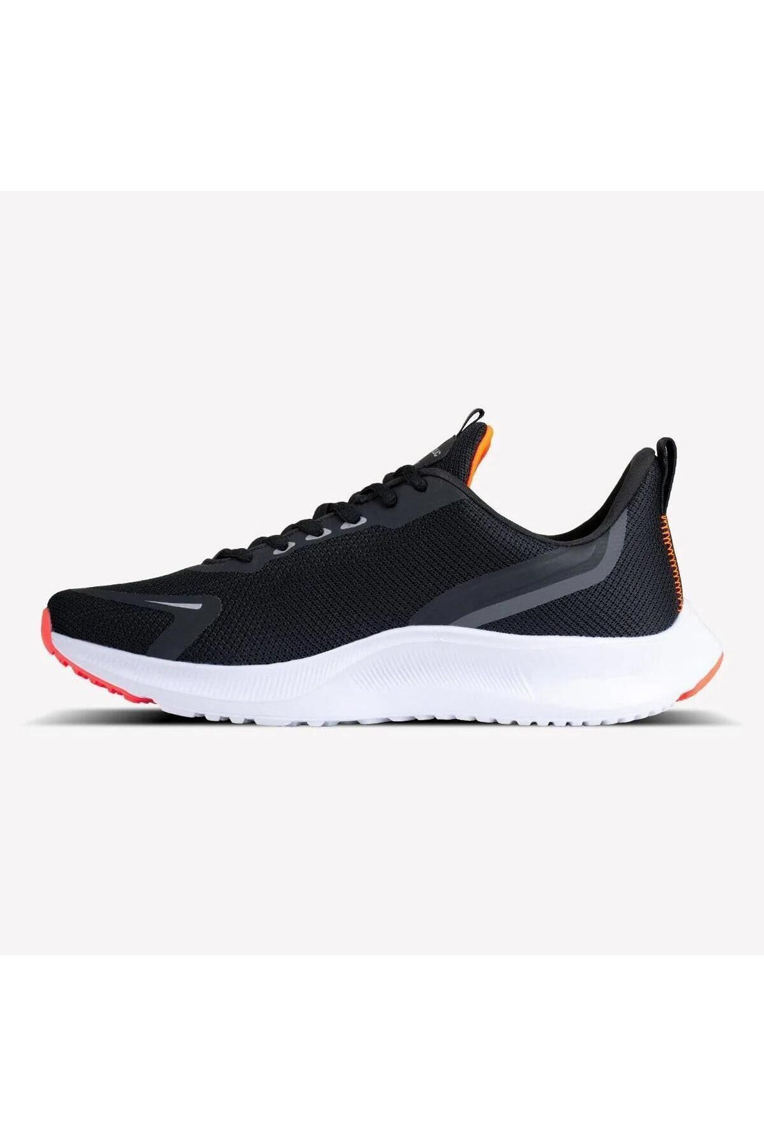 Gym-runner Running Shoes Black-F.Orange