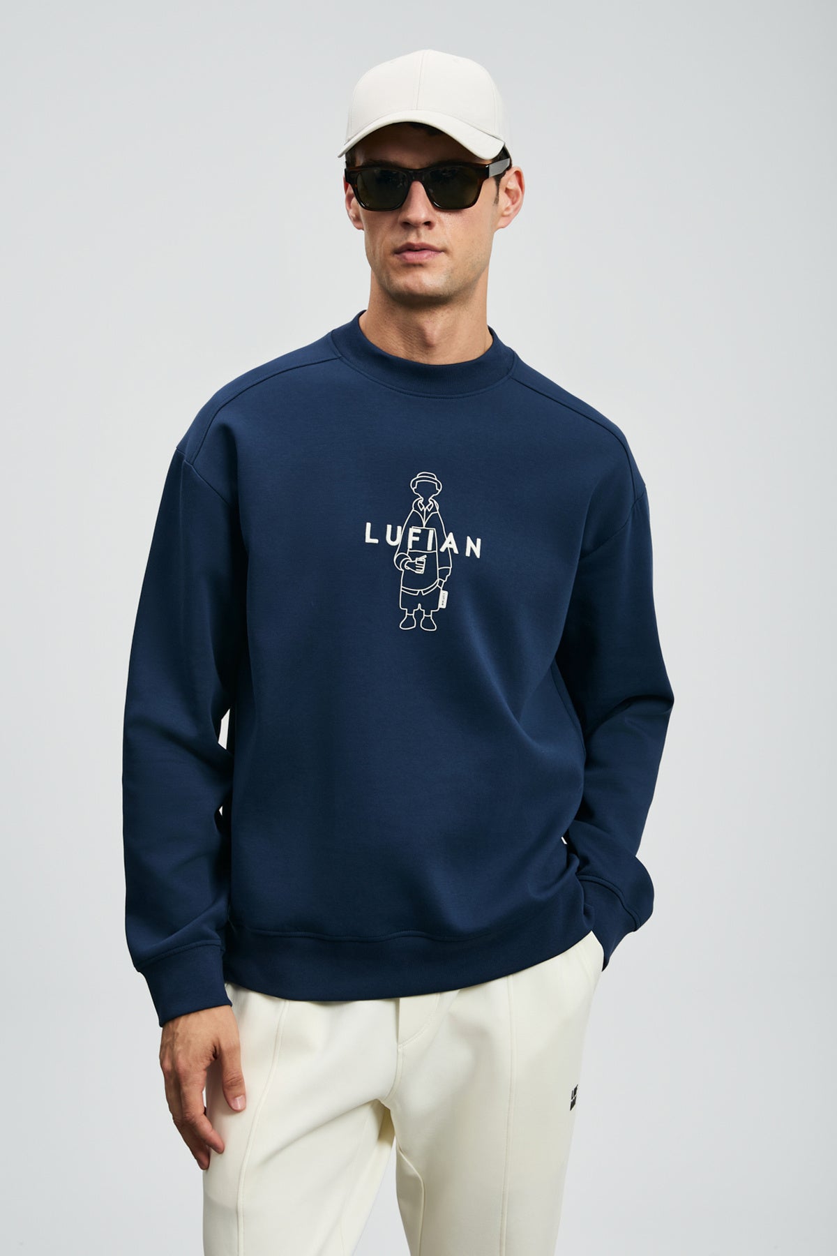 Staple Men's Sweatshirt Navy