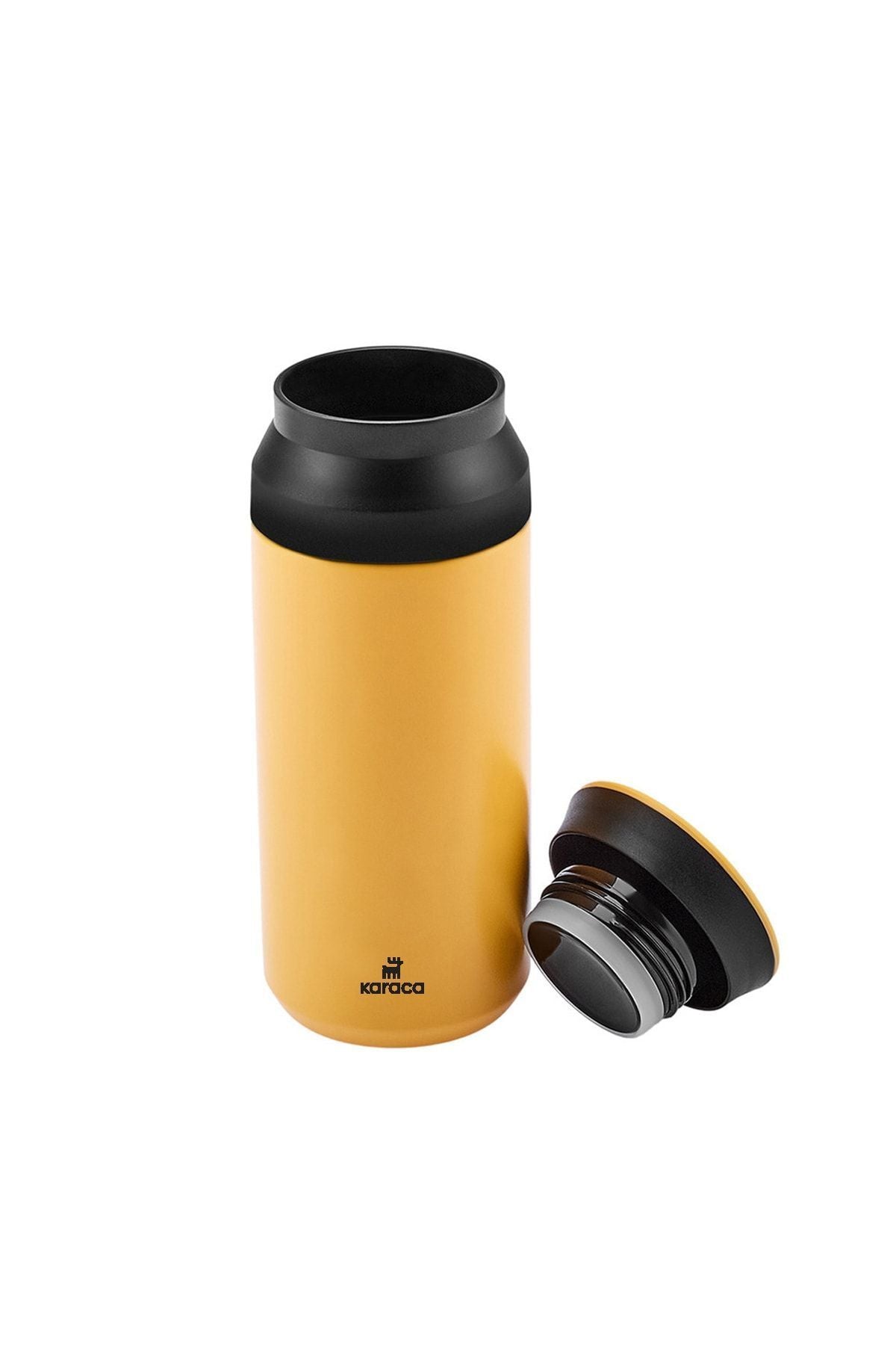 Rainbow Yellow Stainless Steel Thermos 350 ml (KEEP HOT/COLD FOR UP TO 8 HOURS)