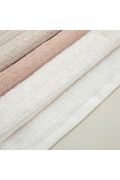 Waved 3pcs Hand Towel 30x50 cm Ecr/Beige
