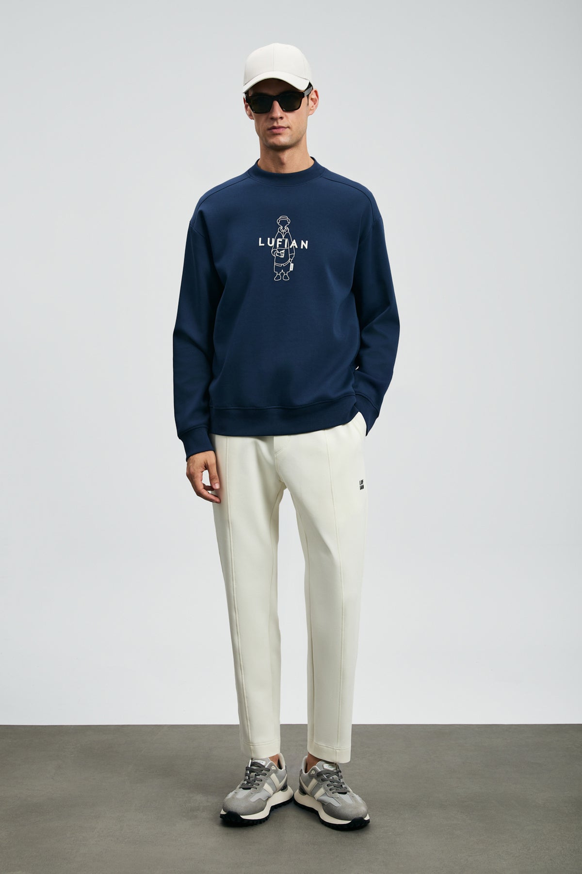 Staple Men's Sweatshirt Navy