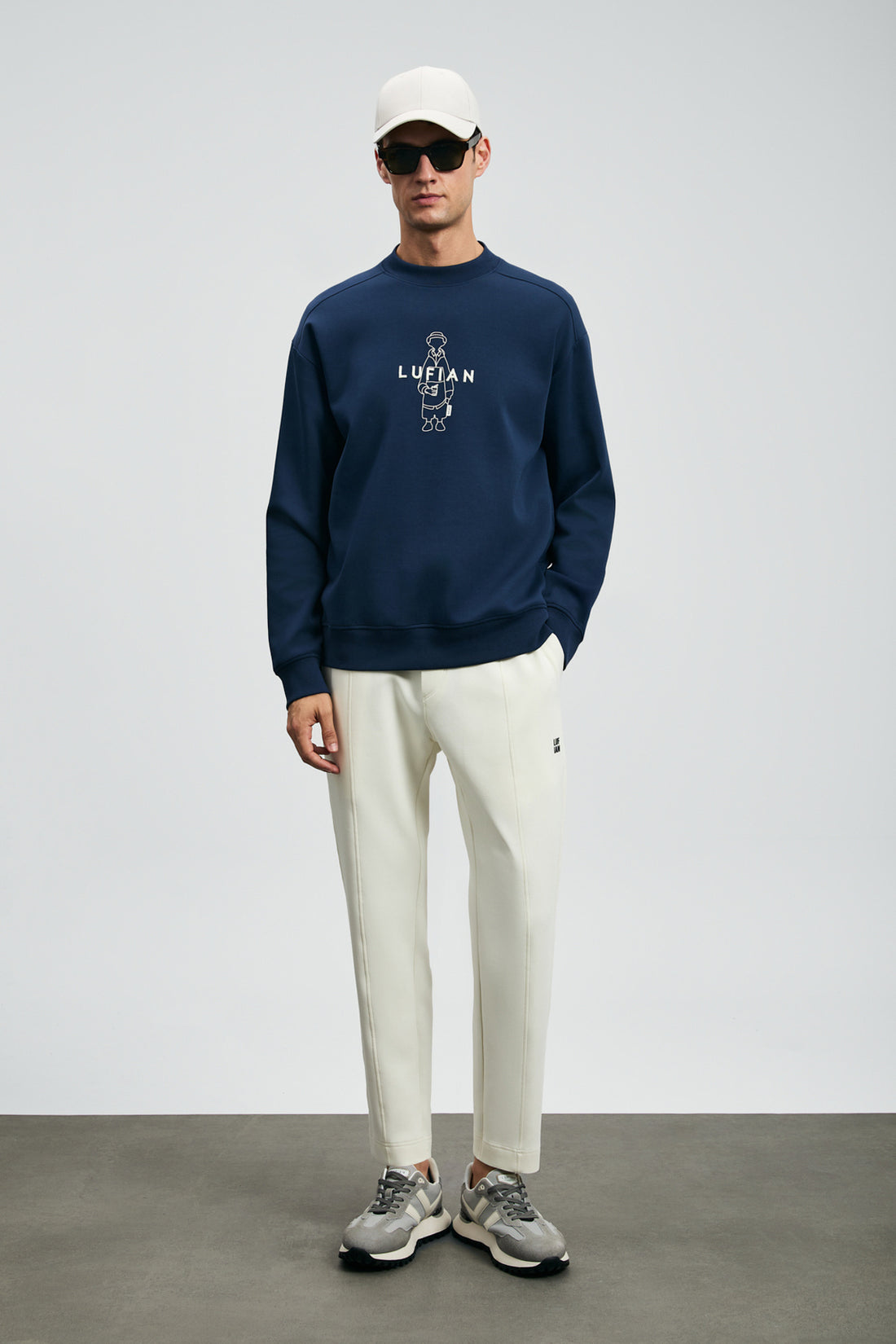 Staple Men's Sweatshirt Navy