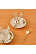 Siena Set of 6 Teaspoons Gold