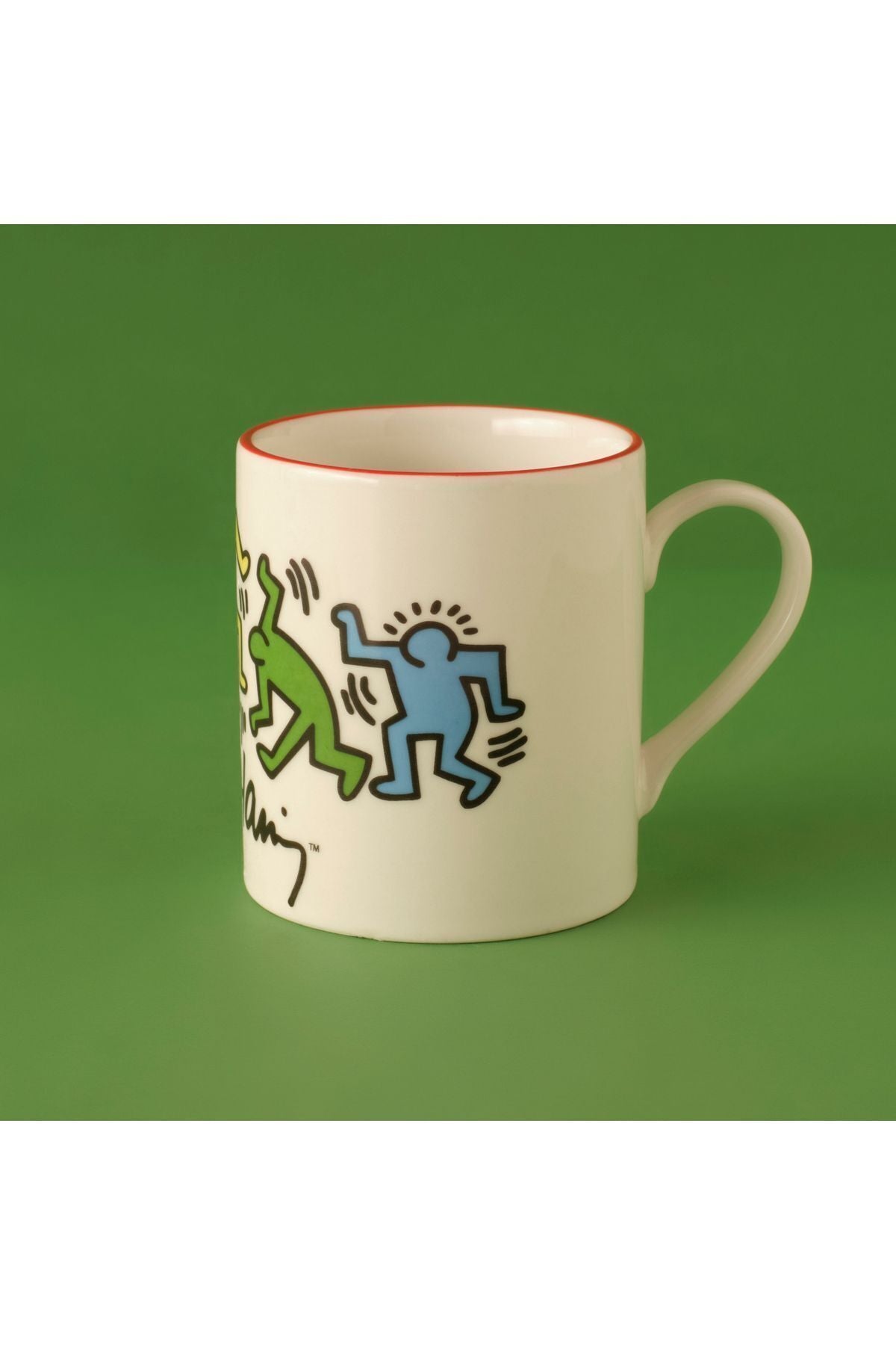 Keith Haring Colored Porcelain Mug (390 cc)