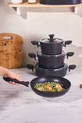 Biogranite Azelya 7 Piece Cookware Set