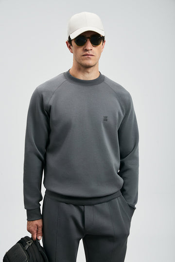 Grant Men's Sweatshirt Dark Grey