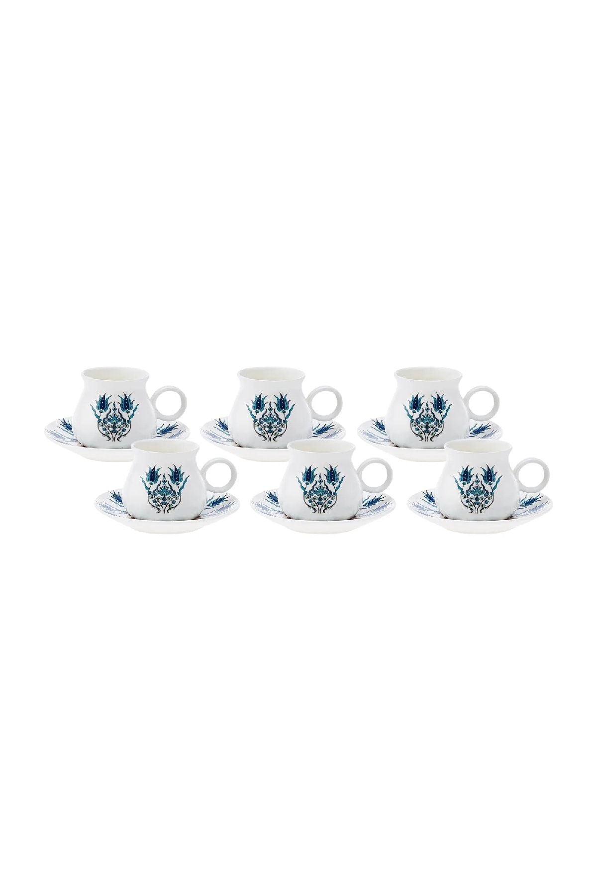 Bursa 6 Person Coffee Cup Set 90 ml