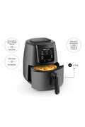 Air Pro Cook 3 In 1 Xl Home Cooking, Roasting, Juicy Food Pot Airfryer Fryer Space Gray 4 Seater