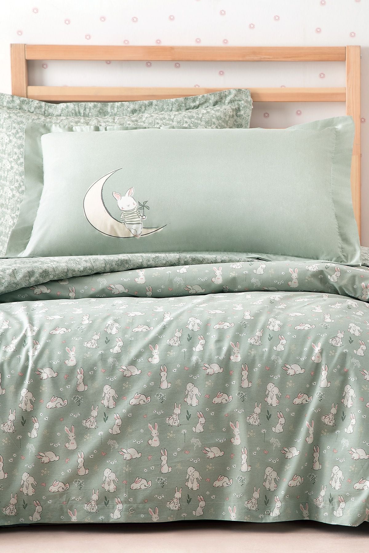 Rabbit Ranforce Single Size Duvet Cover Set