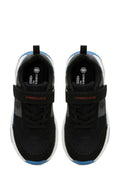 LOLAN 5FX Black Boy's Sneaker