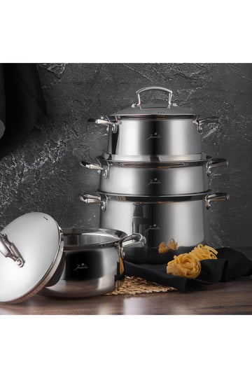 Flame 8 Piece Cookware Set