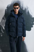 Tommy Goose Down Men's Coat Navy
