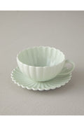 Fiore New Bone China Cup Set Mint