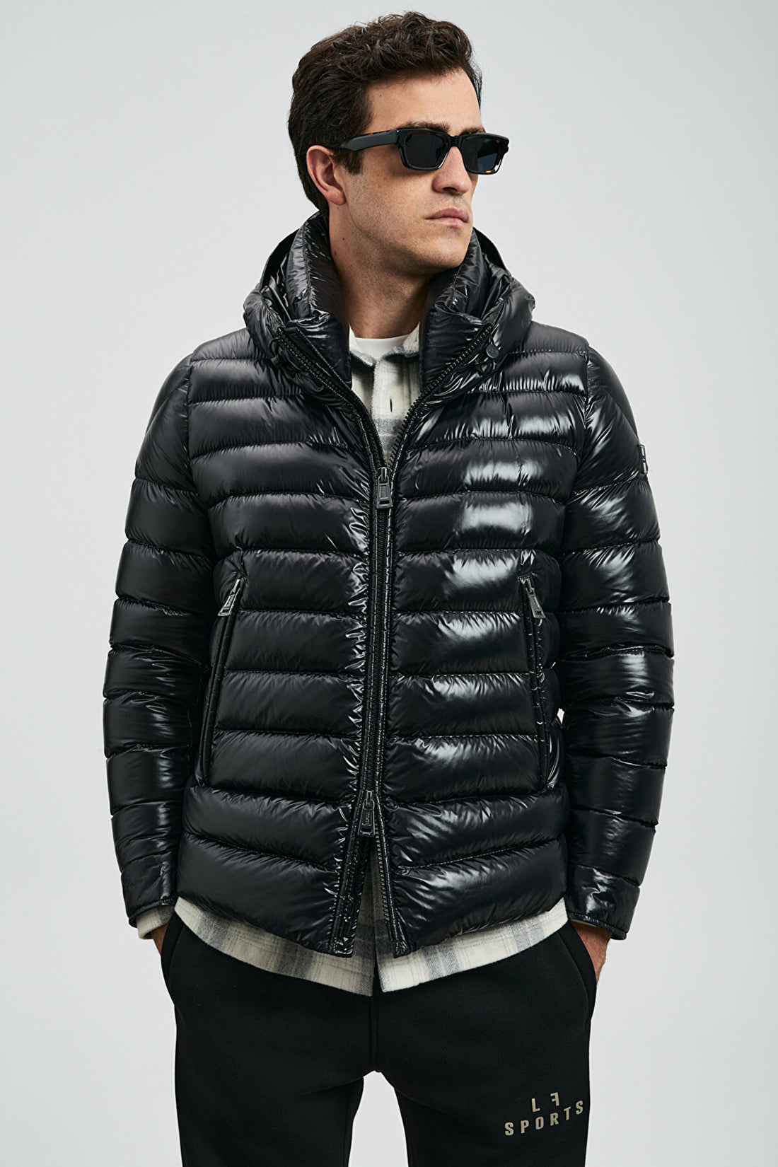 Gabrıel Goose Down Coat Men Black