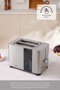 Inox Toaster with Digital Display