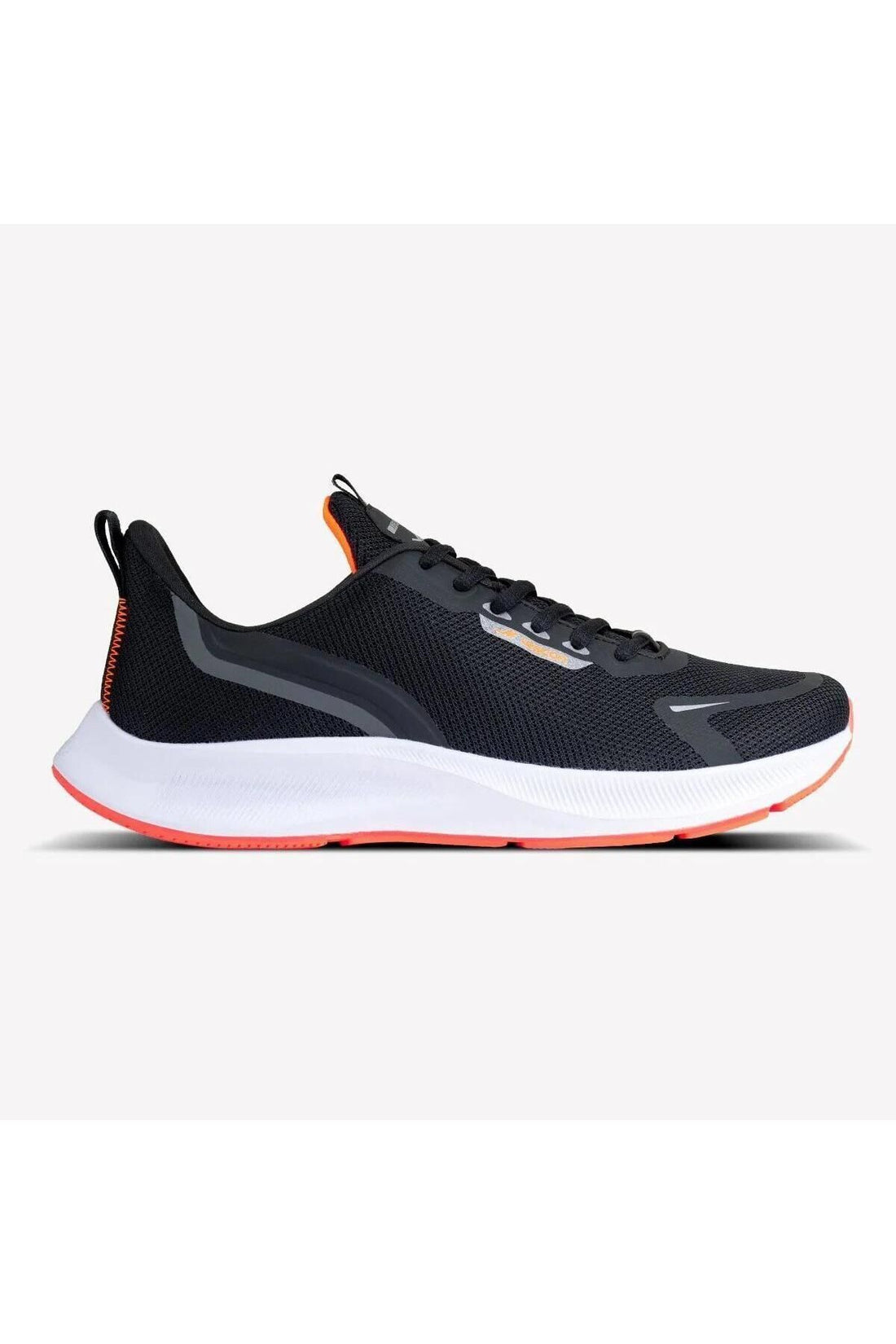 Gym-runner Running Shoes Black-F.Orange