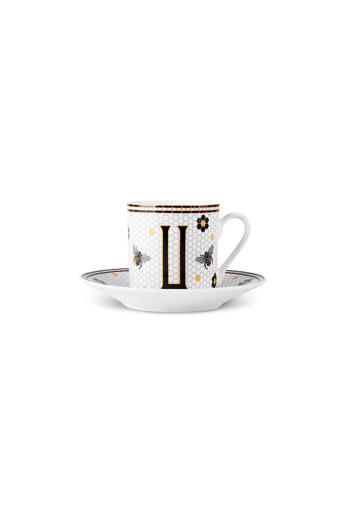 Coffee Cup with Letter U 80 ml