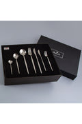 9000 Matte 84 Pieces 12 Seater Fork Spoons Knife Set