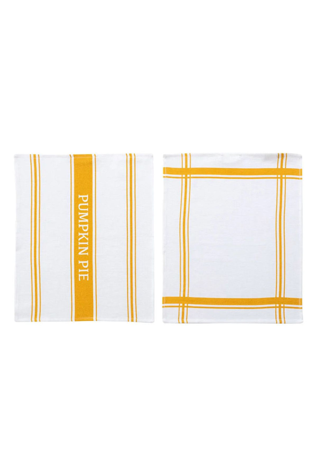 LCW HOME Dark Yellow Printed Cotton Drying Cloth 2 Pcs 40x50 Cm