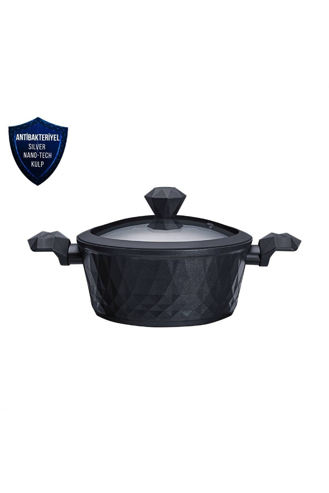 Biodiamond Antibacterial Handle Induction Base 20 Cm 2.3 Lt Cookware