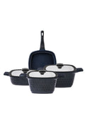 Biodiamond Casting Square 7 Piece Cookware Set