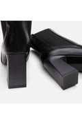 Black Women's Heeled Boots