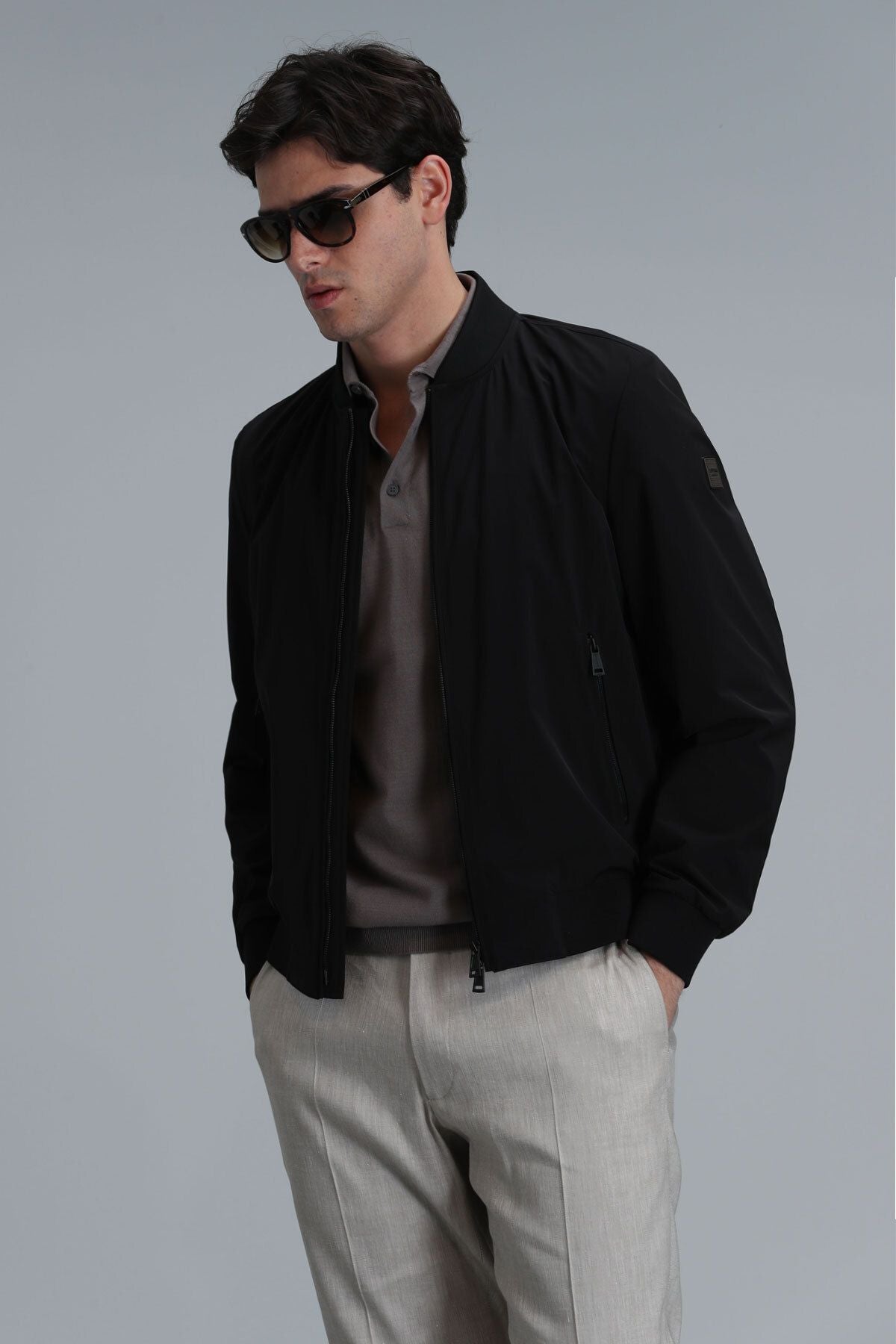 Roger Men's Coat Black