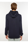 Navy Blue Men's Hoodie Collar Sweatshirt Tommy Hoody M