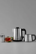 Tea Break 2 In 1 Steel Kettle Tea Maker Inox Black