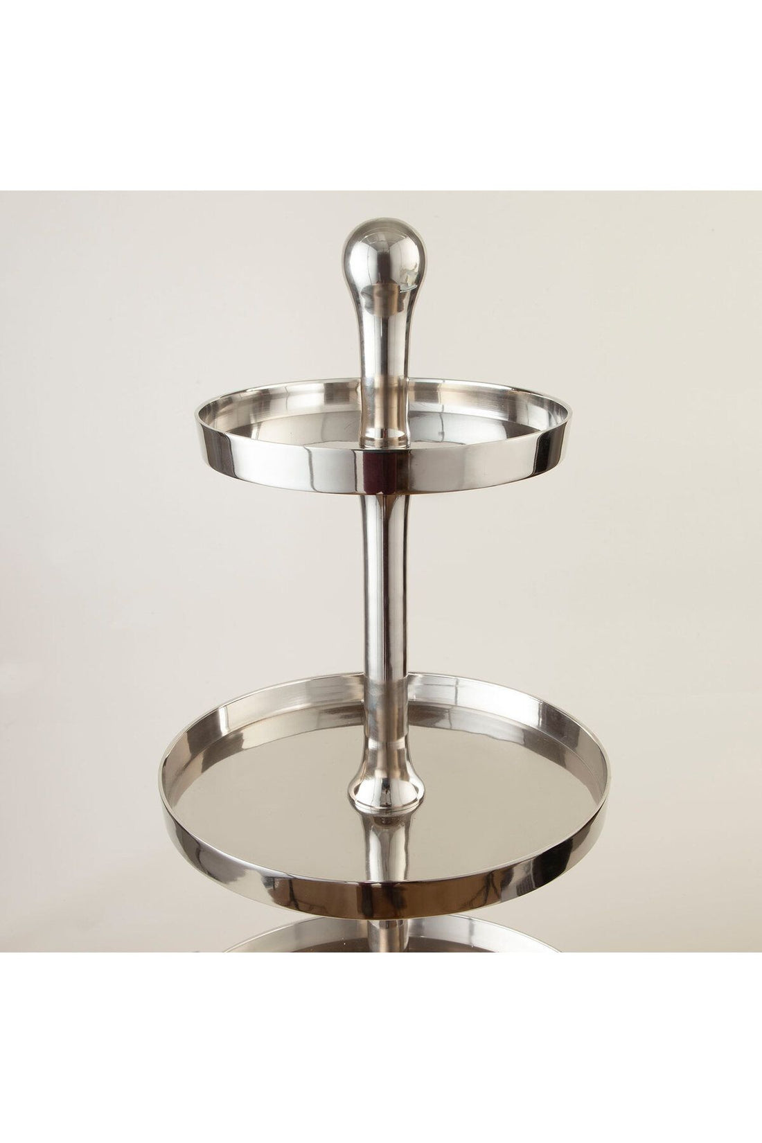 Glam 3 Tier Decorative Stand M Silver