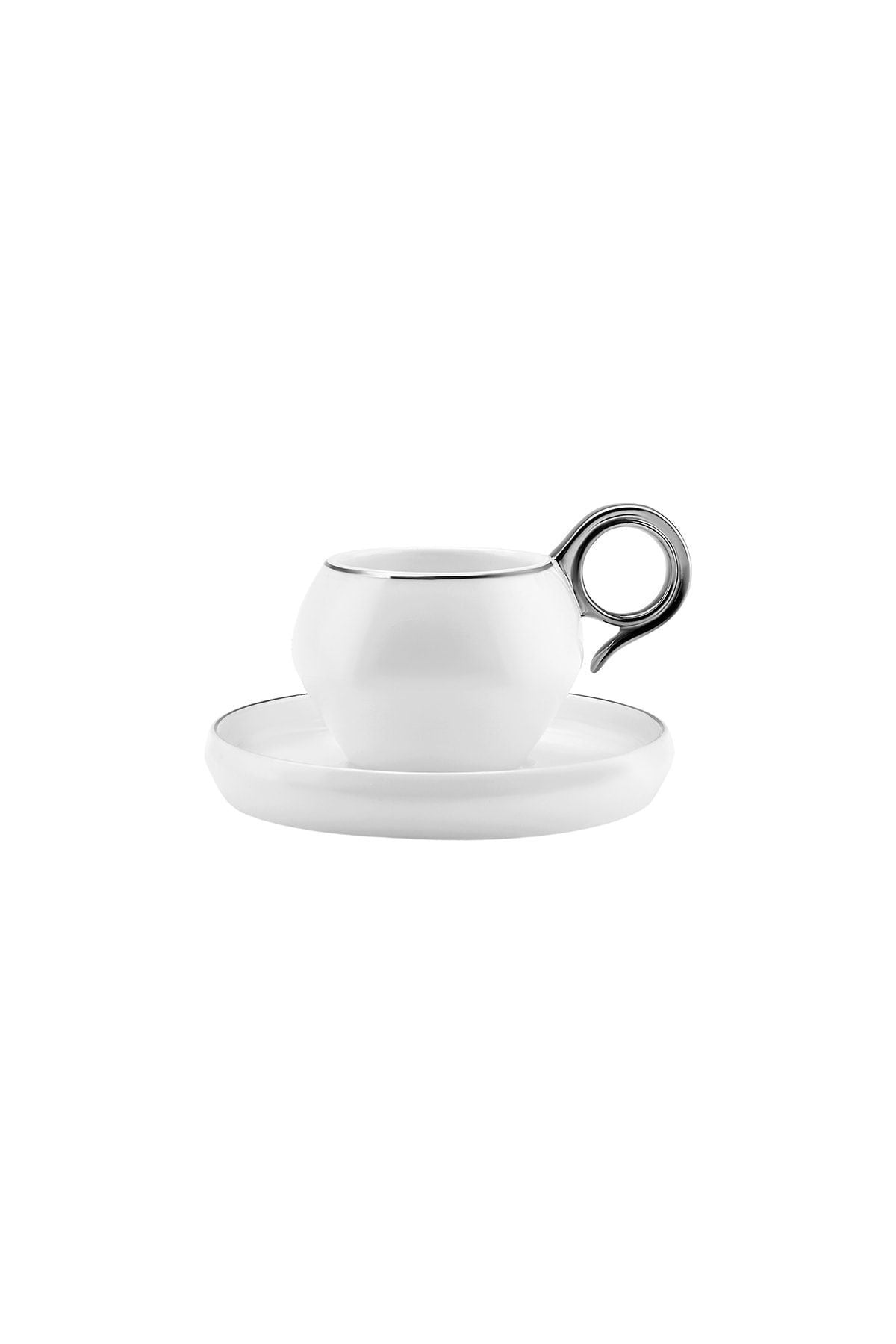 Venus Platinum 2 Person Coffee Cup Set 135 Ml