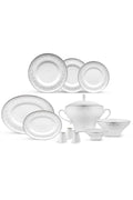 Bohemian 62 Piece Dinner Set for 12 Persons