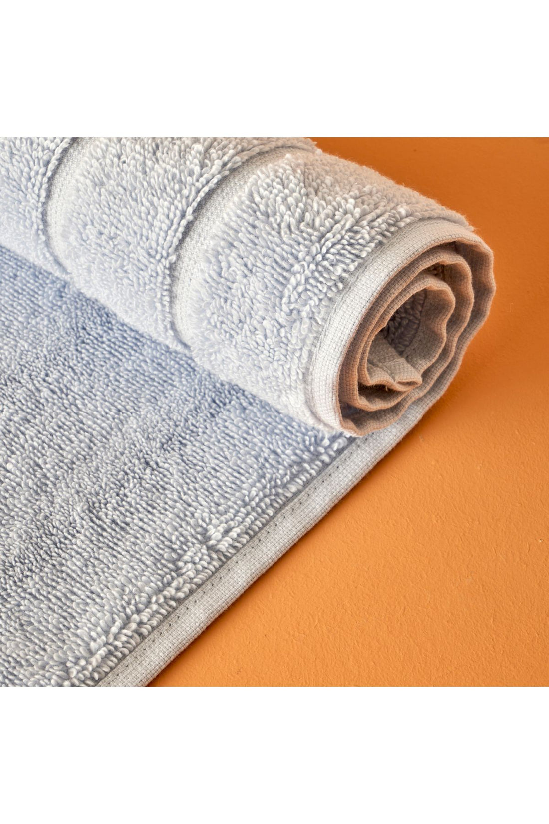 100% Cotton Premium Dorita Foot Towel Light Blue (50x70 cm)