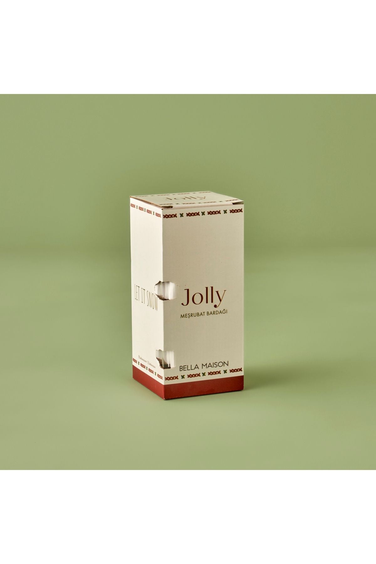 Jolly Borosilicate Glass with Straws (500 cc)