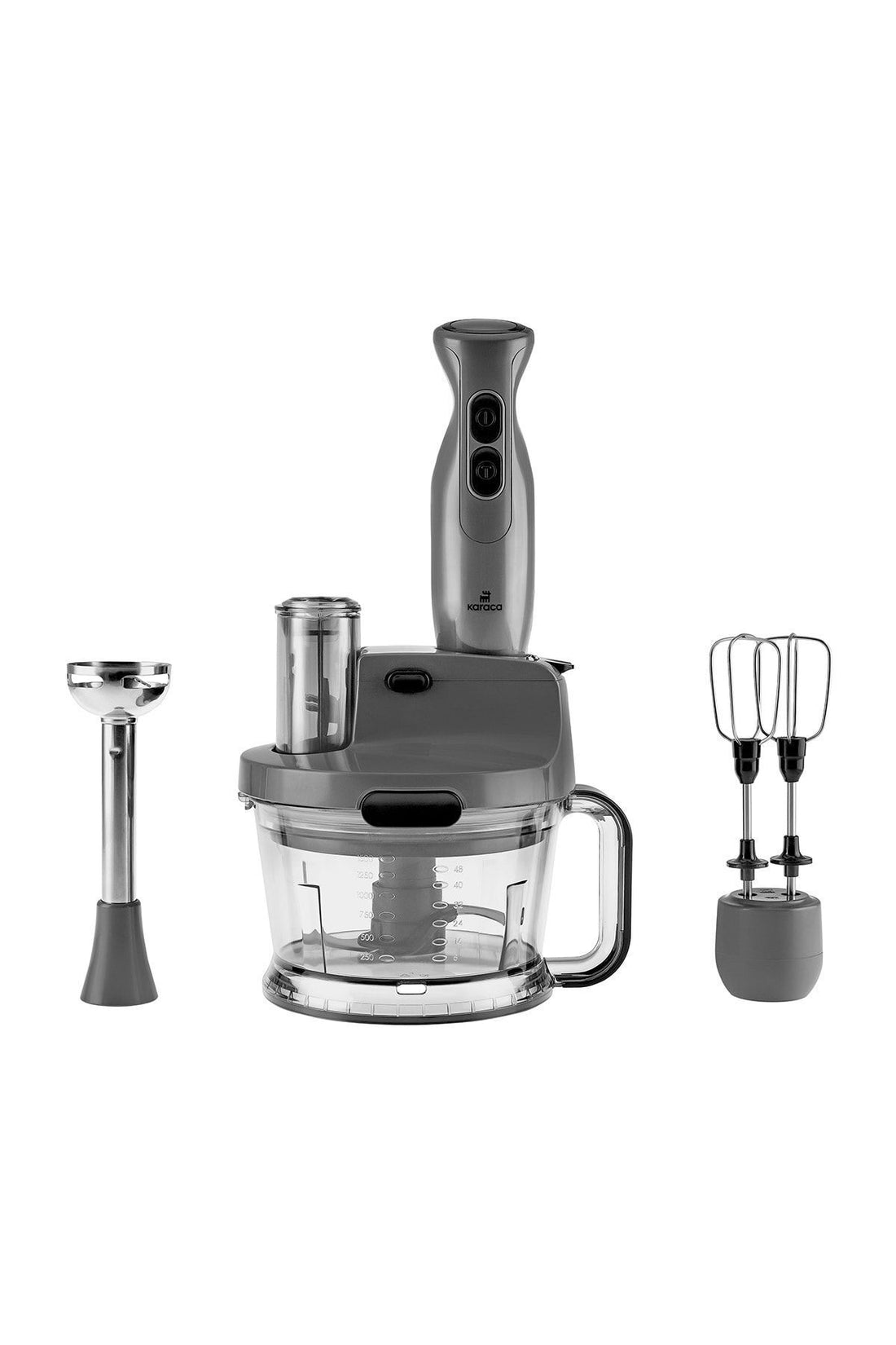 Pro-Multimax Food Processor Space Gray 2000 W