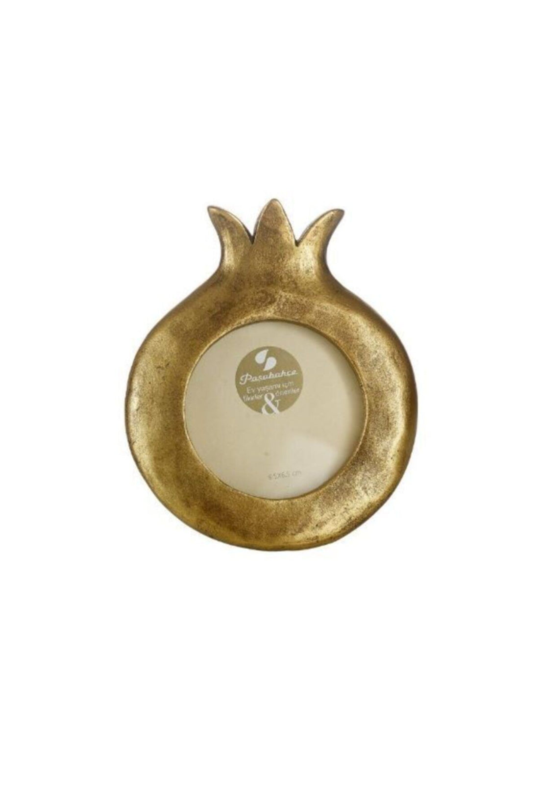 Pomegranate Shaped Small Gold Aging Frame 6