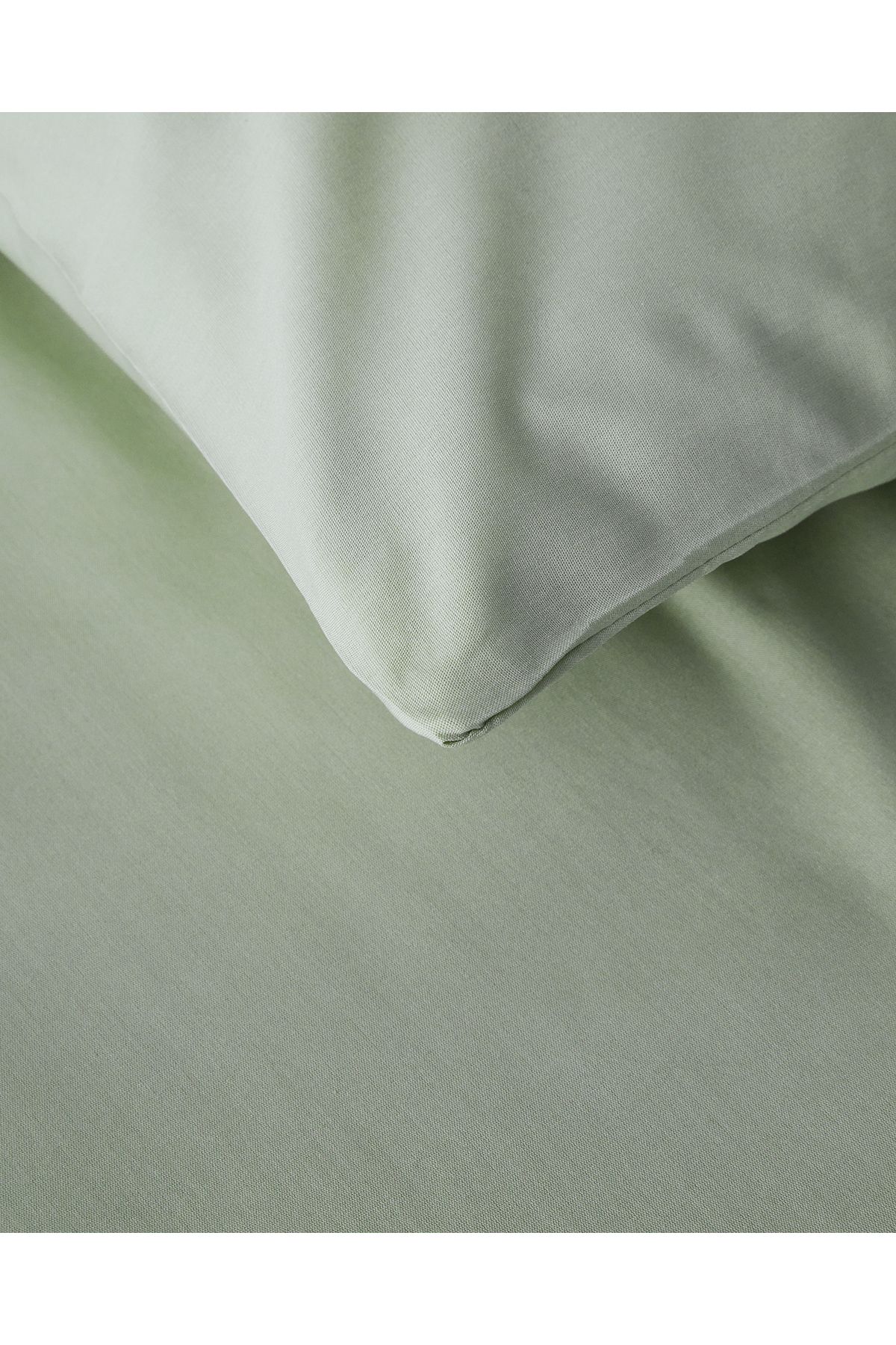 Pure Cotton Double Size Duvet Cover Cagla Green