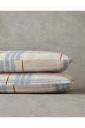 Natural Plaid 2-Piece Pillowcase Beige